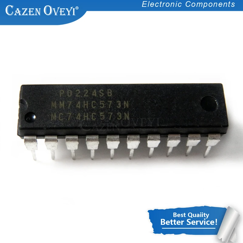 10 шт./лот SN74HC573AN SN74HC573 74HC573AN 74HC573 DIP 20 новых оригинальных в наличии|Интегральные