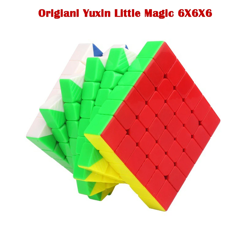 Оригинальный Yuxin 6x6x6 кубики маленькая Магия магические Кубики скоростные Zhisheng 6x6