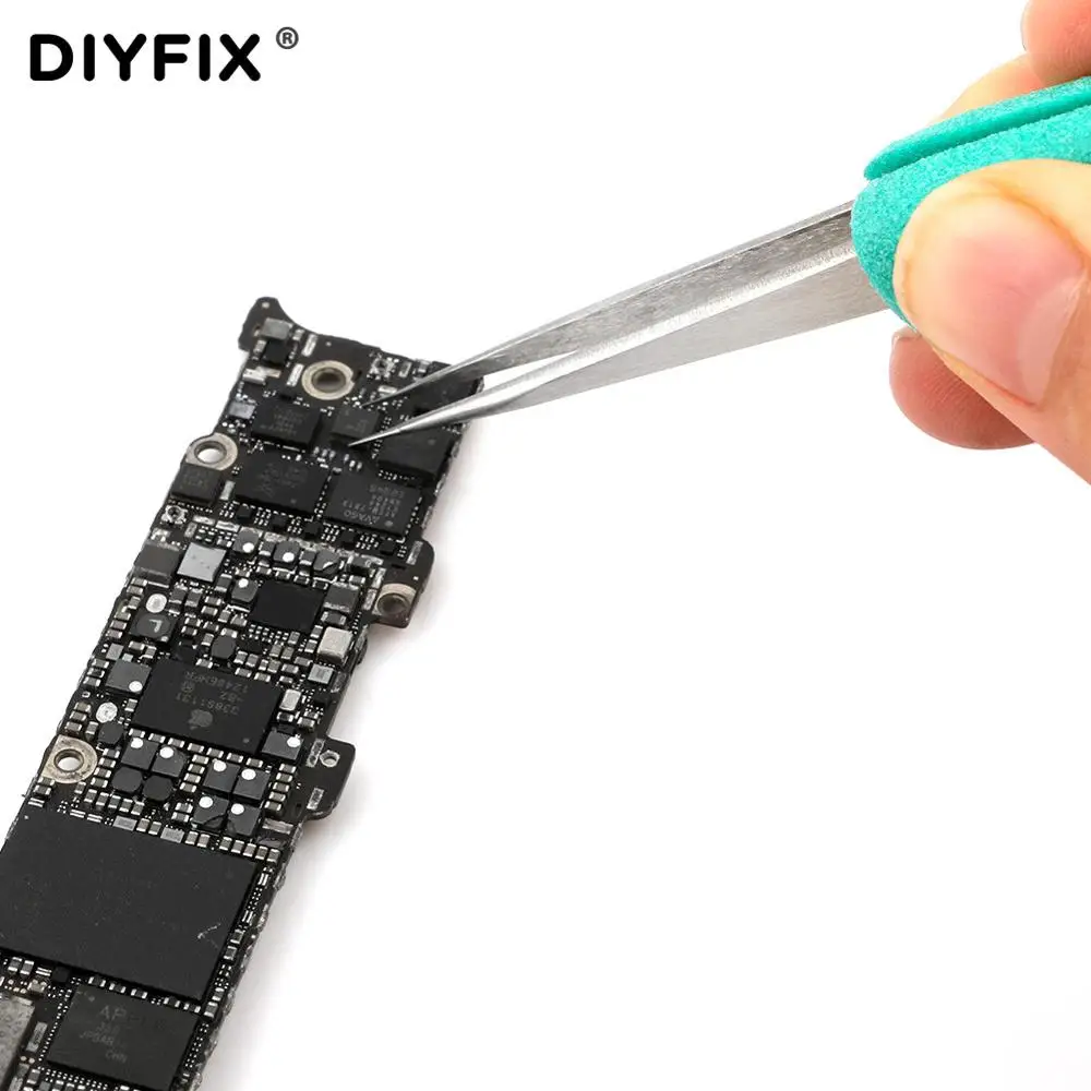 Прецизионный Пинцет Pro'sKit антистатические щипцы из нержавеющей стали