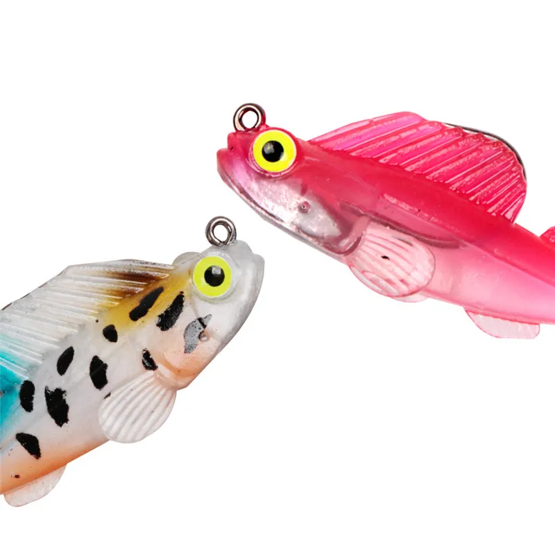 Рекомендуемая рыболовная приманка с свинцовой головкой Swimbaits Мягкая для рыбы