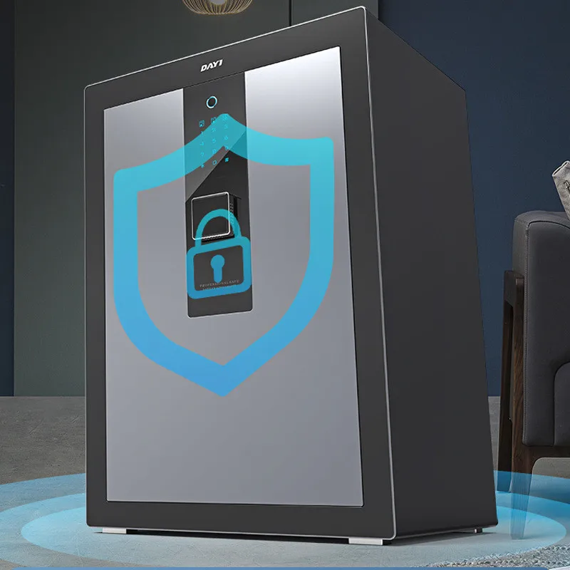 Safe Home Password Fingerprint Anti-theft All Steel Office File Cabinet Bedside Wall Storage Security Box Secret Stash | Безопасность и