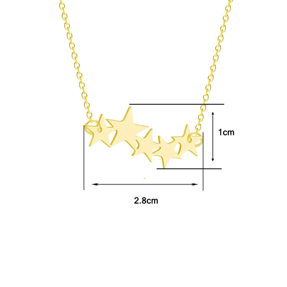 Модное женское ювелирное изделие из натурального сплава золотого цвета ожерелье