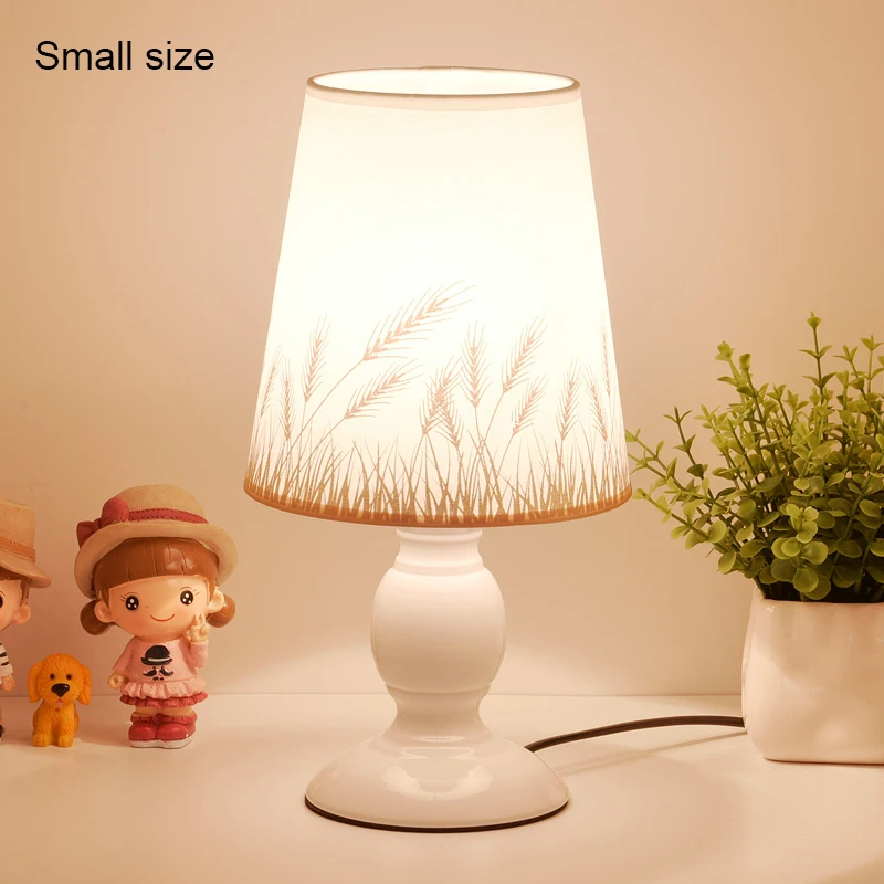 Type 1 no bulb Настольная лампа из хрусталя для спальни, гостиной, светодиодный светильник-прикроватная лампа, современная кровать, Рождественское украшение, Лампе де шевет де Шамбре - Цвет абажура: Type 1 no bulb