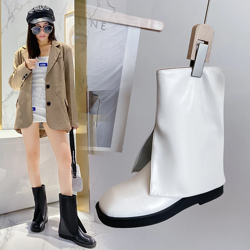 

WDHKUN Chunky Heel Platform Long Knee Riding Boots Women 2021 Square Toe Brand Design Black Punk Chic Shoes Women