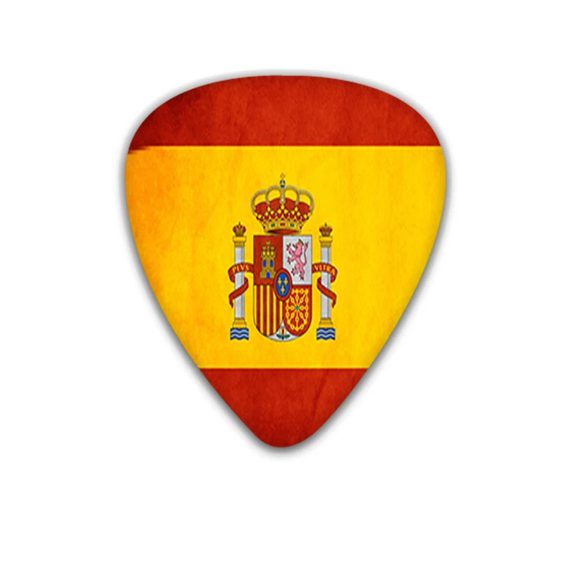 6/12 шт Испанский флаг комплект Электрический \ медиаторы для акустической гитары