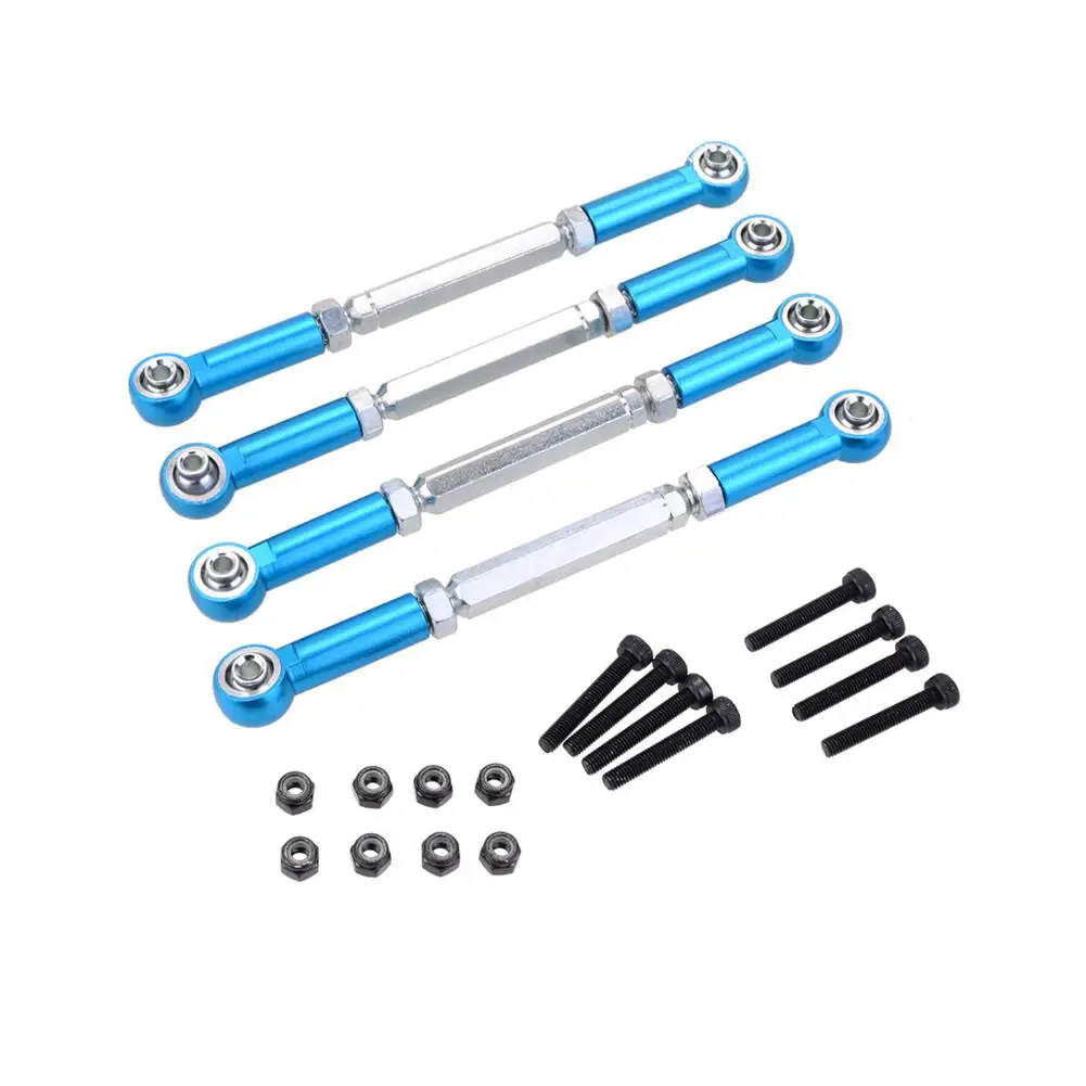 Металлический регулируемый звеньевой стержень M5 112 мм-130 мм для ZD Racing Hobao JLB HSP HPI