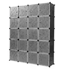Модульный Шкаф-органайзер для одежды, 20 кубиков