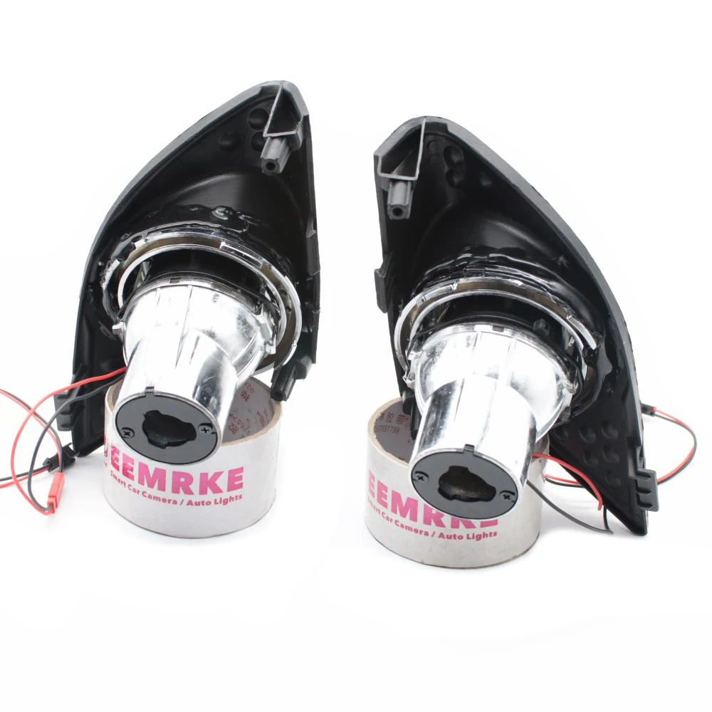 Дневные ходовые огни eeMrke для Acura TSX 2009 2010 Led Angel Eyes DRL с галогенными