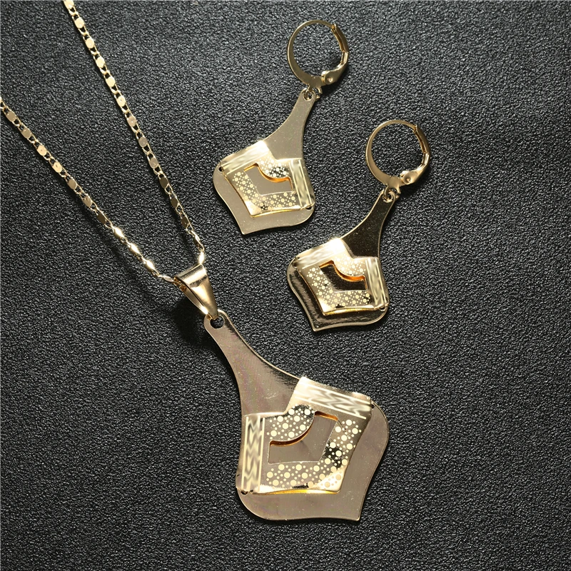 Ювелирный Комплект из колье и серёг в африканском стиле|Ювелирные наборы| |