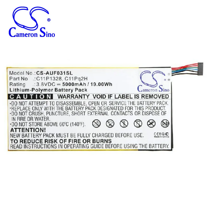 

CameronSino for ASUS K010 Pad Transformer Pad TF103CG TF103CX-1B013A TF103CG-1B057A Pad TF103C-1B072A C11P1328 C11Pq2H battery