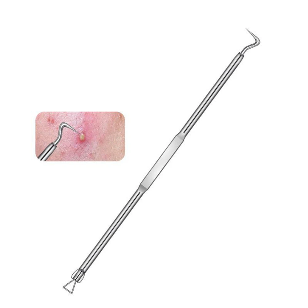 

Инструмент для удаления черных точек, игла для извлечения комедонов, инструменты для удаления прыщей, акне, черных точек на лбу, лице и носу