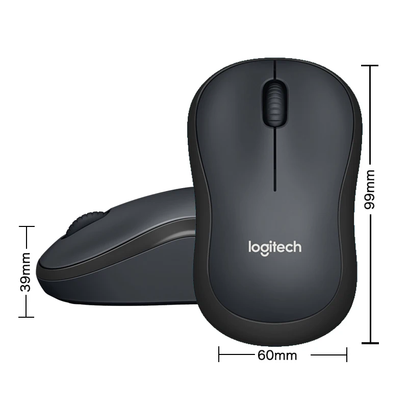 Беспроводная мышь Logitech M220 бесшумная 2 4G технология шумоподавления Adv для Mac OS/Window