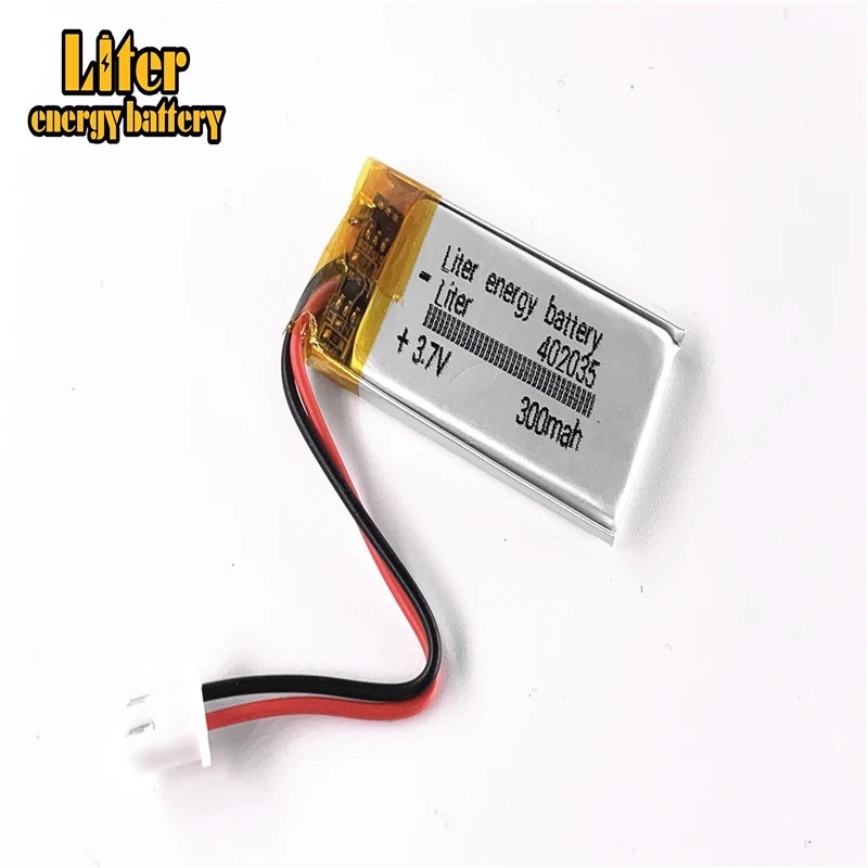 XHR 2P 2 54 402035 ядер 300 мА · ч 3 7 в полимерная батарея MP3 мобильный динамик GPS