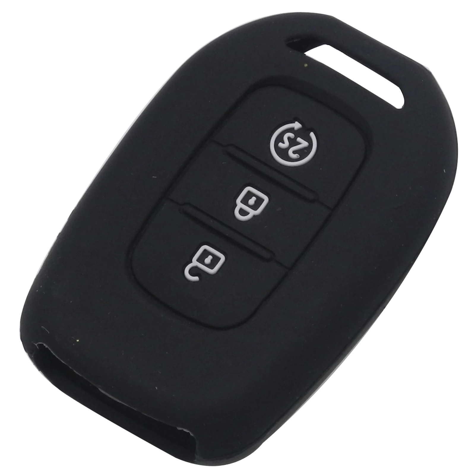 3 кнопки силиконовый дистанционный Брелок чехол для Renault Duster Sandero Logan Clio Captur Laguna Scen