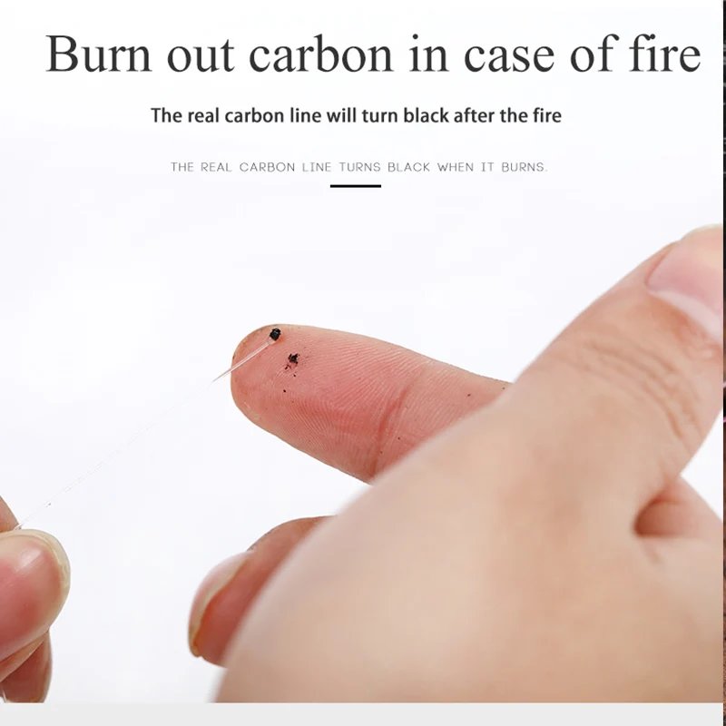 Simago рыболовная леска из углеродного волокна с 100% фторуглеродным покрытием 150