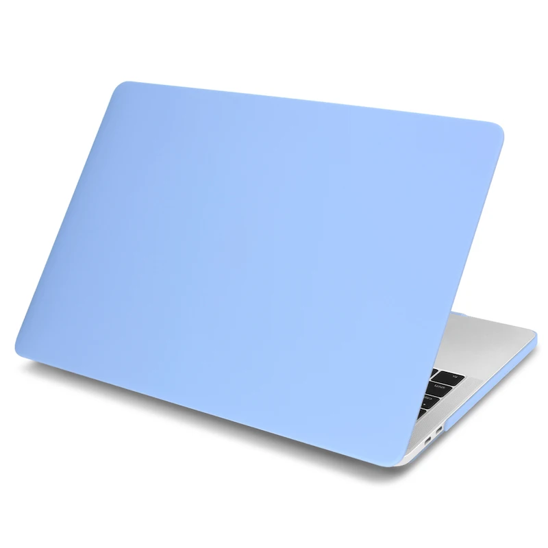 Solid Blue Кейс для ноутбука за Macbook Air 1113 дюймов A1466 A1932 Pro 13.3 15 retina A1706 A1708 A1989 Сумка для ноутбука - Цвет: Solid Blue
