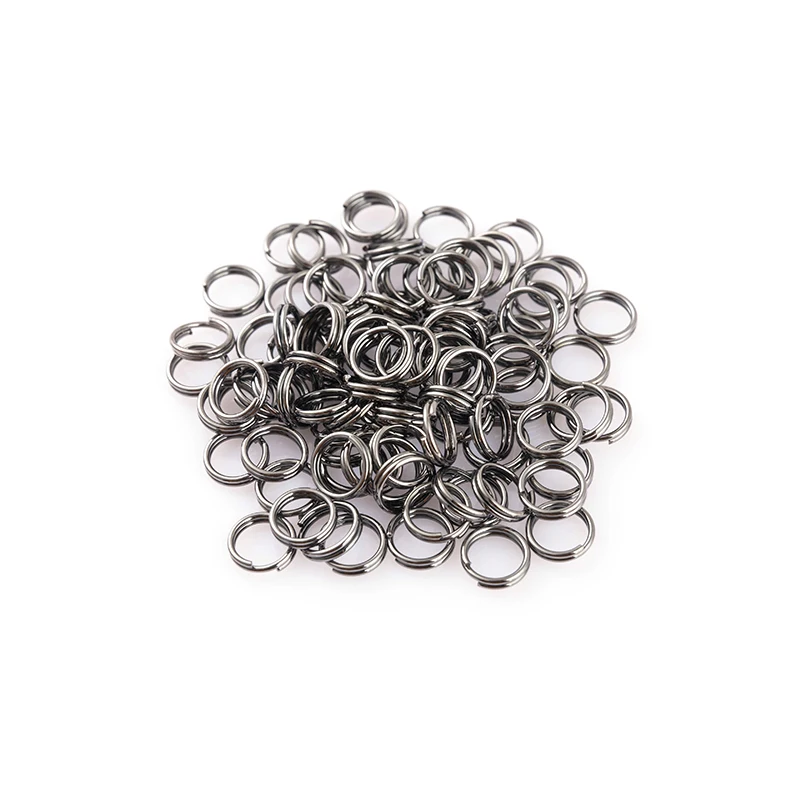 Кольцо для ключей из марганцевой стали 50 шт. |