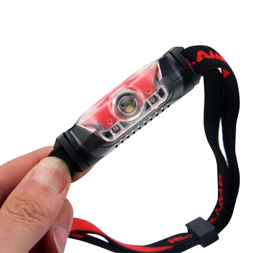 Открытый Кемпинг портативный миниатюрный светодиодный налобный фонарь
