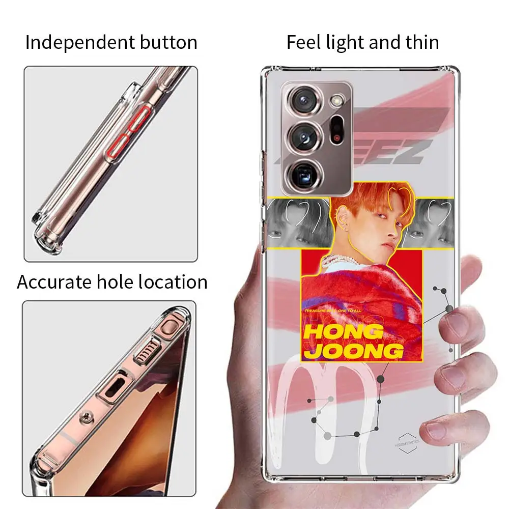Чехол для телефона Ateez Kpop Song Mingi Samsung Galaxy Note 20 Ultra 10 Plus 8 9 F52 F62 M62 M21 M31S M30S M51 | Мобильные