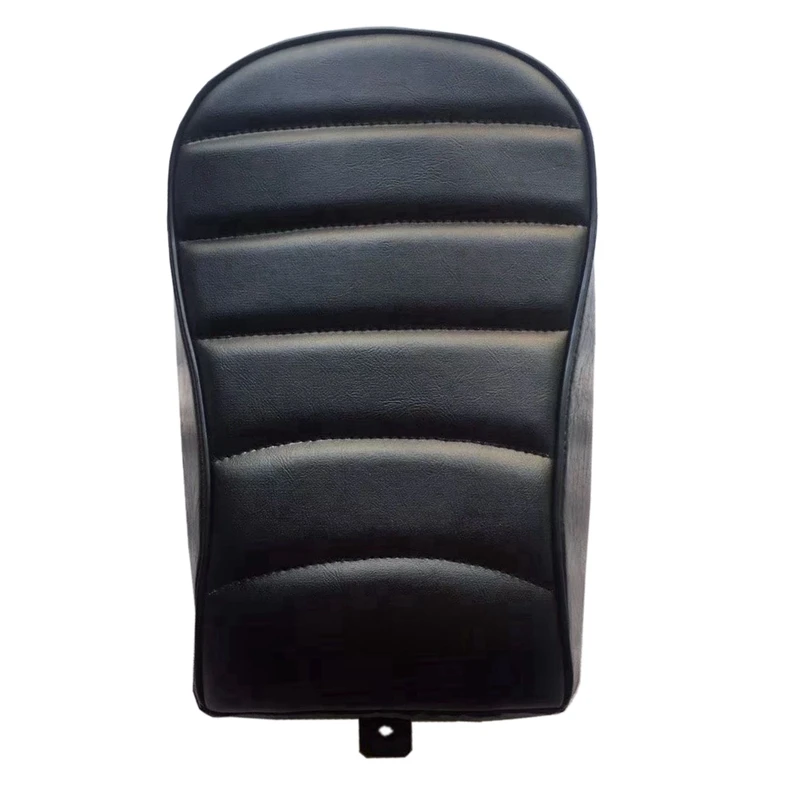 

Заднее ПАССАЖИРСКОЕ СИДЕНЬЕ мотоцикла, черная кожа, подходит для Harley Sportster Iron 883 XL883N 2016 2017 2018 2019