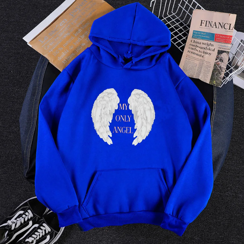 

Only Angel Fashion Sweatshirt Plus Size Women Dance Like You Fashion Clothes Oversized Hoodie Casual Print 2021 new