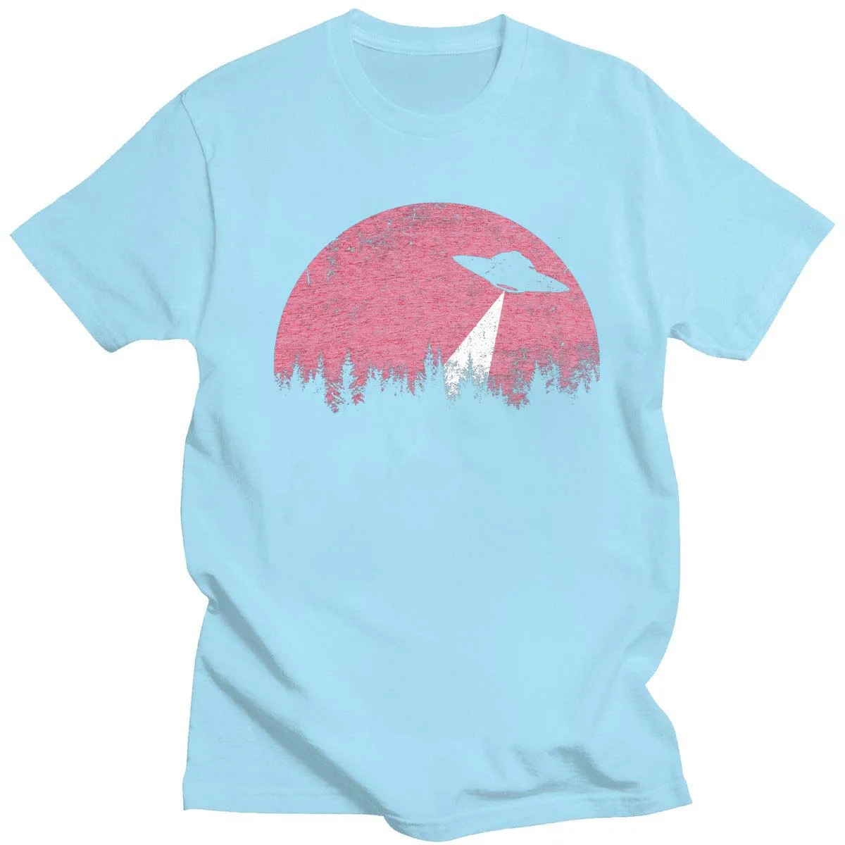 

2021 Short Mouw 100% Ccotton Cool Space Men T-shirt Casual Summer Loost Men T-shirt Cool O-neck T-shirt Men's Tea Shirt