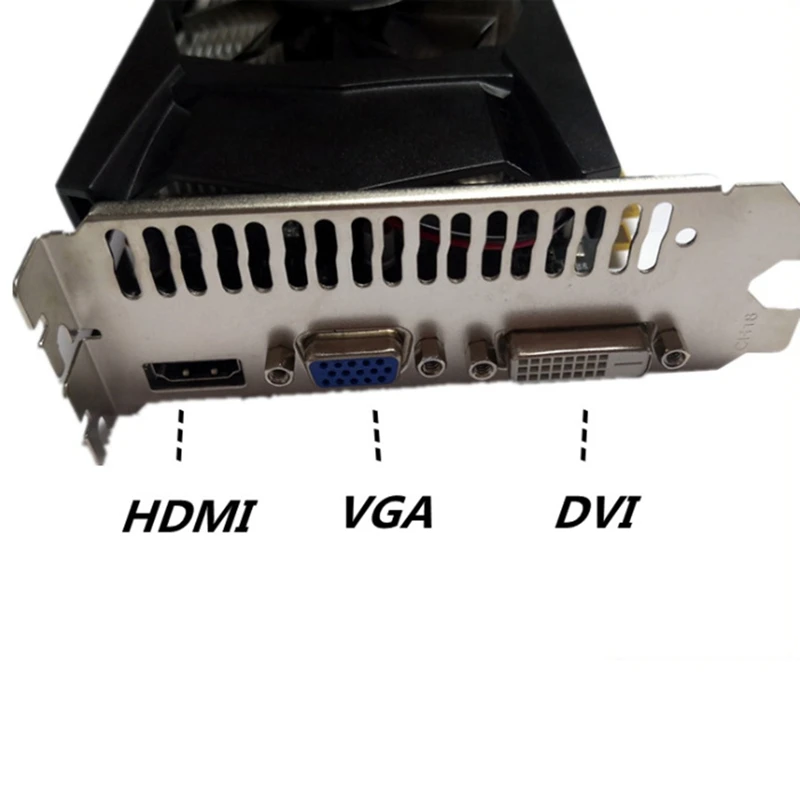 Компьютерная видеокарта 1 Гб 128 бит DDR5 компьютерные компоненты игровая низкой