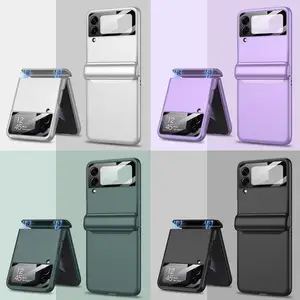 for samsung galaxy z flip 3 5g case full protection cover shockproof durable magnetic hard phone cover for samsung z flip 3 case free global shipping