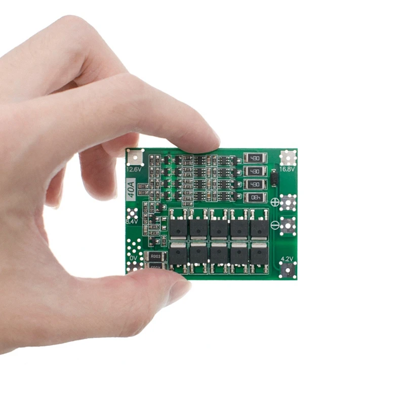 4S 40A 18650 литий ионный аккумулятор зарядное устройство BMS плата PCB защитный модуль с