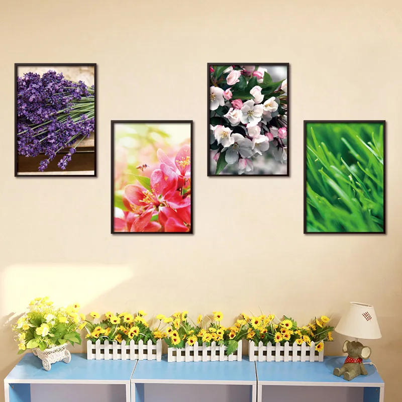 3D рамка для картин пейзаж живопись настенные Стикеры наклейки фотообои спальни