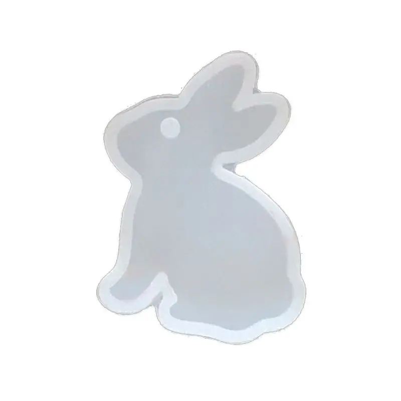 DIY Кролик кошка силиконовые формы из смолы животные кулон ремесло инструмент
