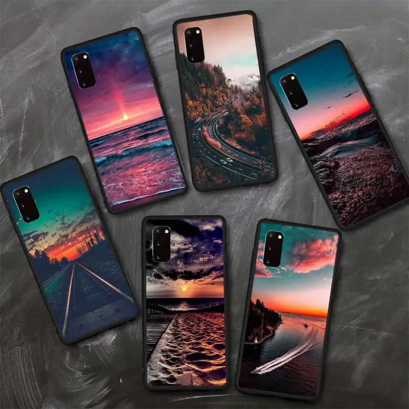 

Fantasy Sky Sea Scenery Cloud Phone Case for Samsung A71 A80 A91 A01 A02 A11 A12 21 31 32 20E S 32 M10 20 30 31 31S 21 5G cover