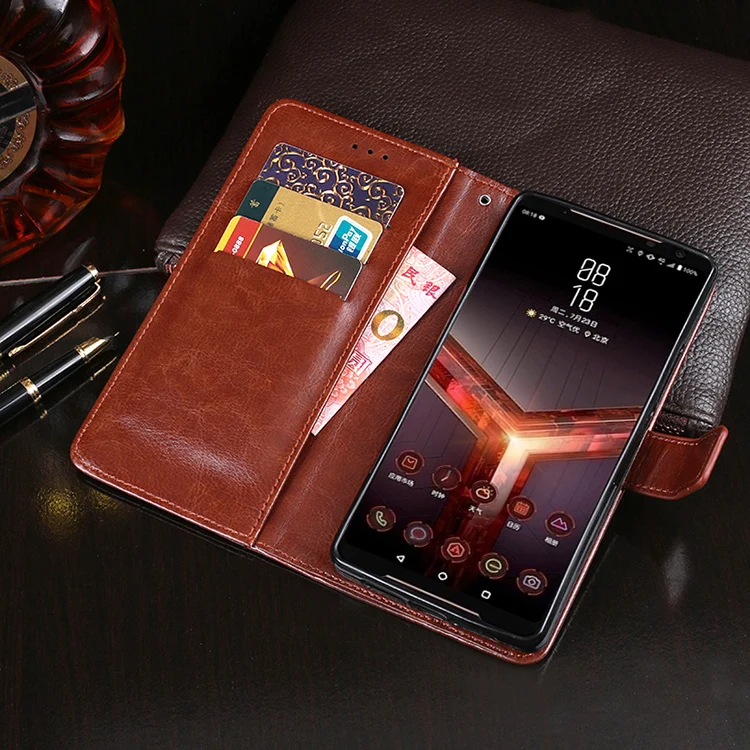 Для Asus Rog Phone II чехол ZS660KL флип телефон для 2 s Чехол|Чехлы-портмоне| |
