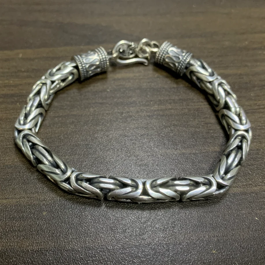 Чистое серебро тайское ювелирные изделия 925 пробы серебряная цепочка и звено