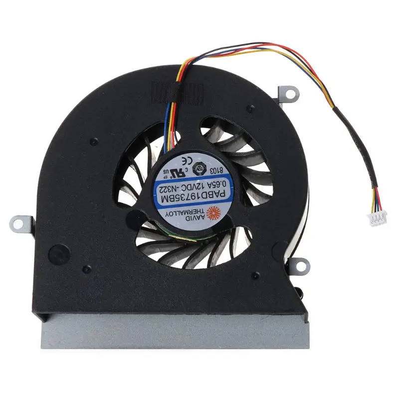 Новый вентилятор охлаждения процессора для MSI 16L1 16L2 GT62 GT62VR 6RD 6RE 7RE кулер PABD19735BM N322 DC