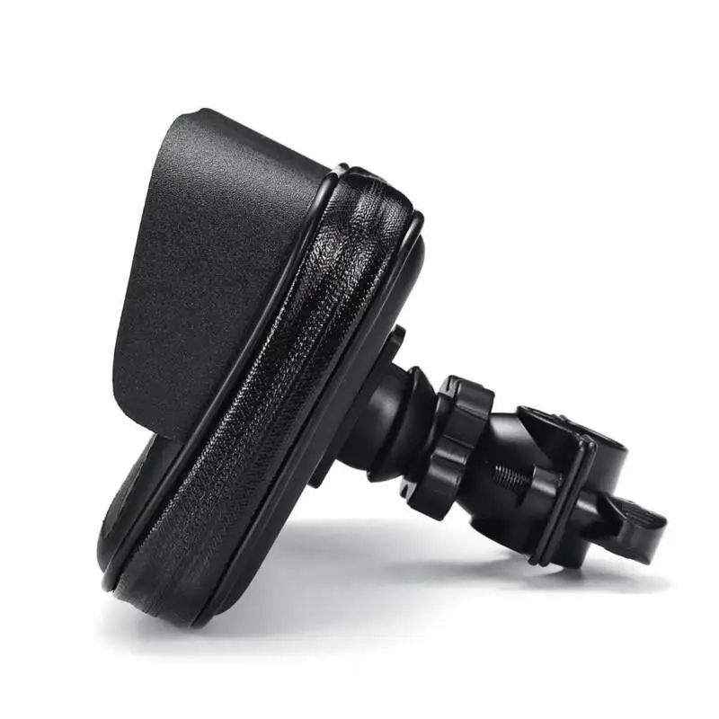 

Motorcycle ATV Handlebar Holder Mount Bag Case For ABS Plastic+ Mobile Phone GPS Waterproof Black PU Motorcycle Accessories