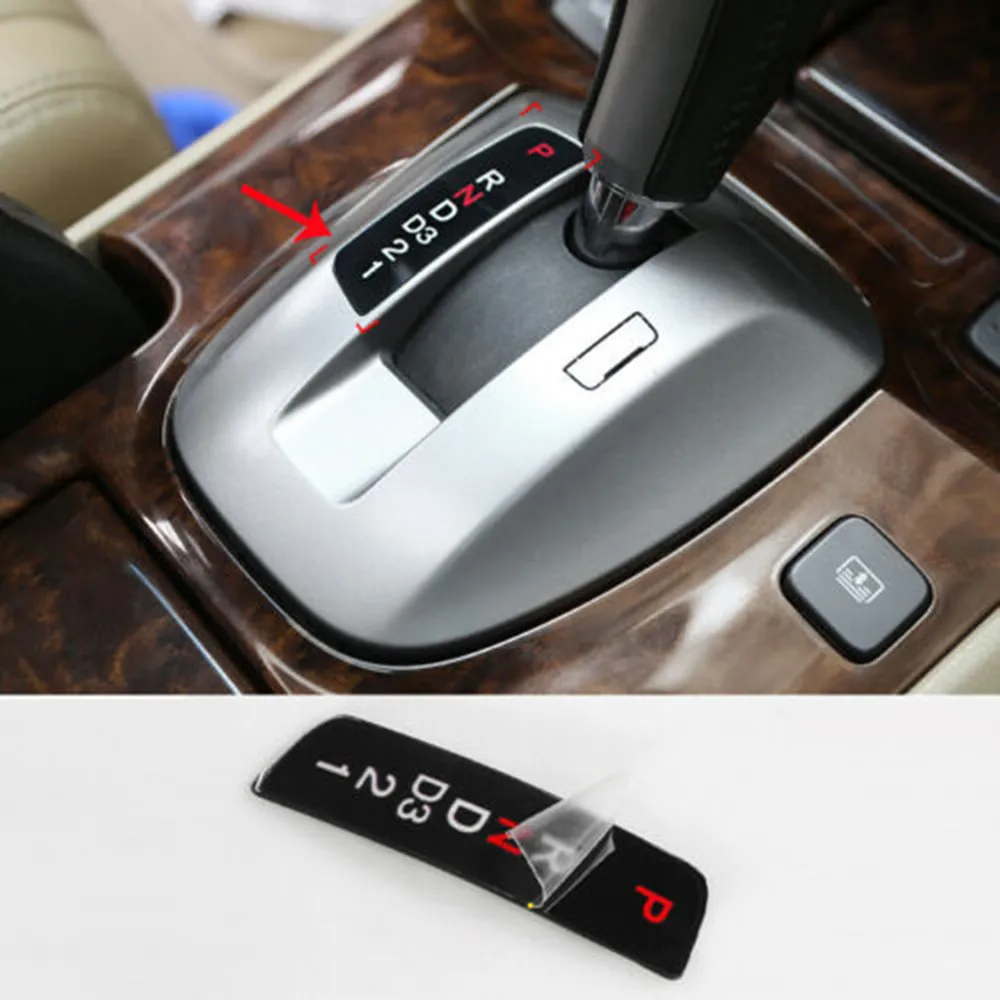 

Для Honda Accord 2008-2013 черная консоль переключатель передач Панель дисплея отделка автомобильные наклейки для интерьера