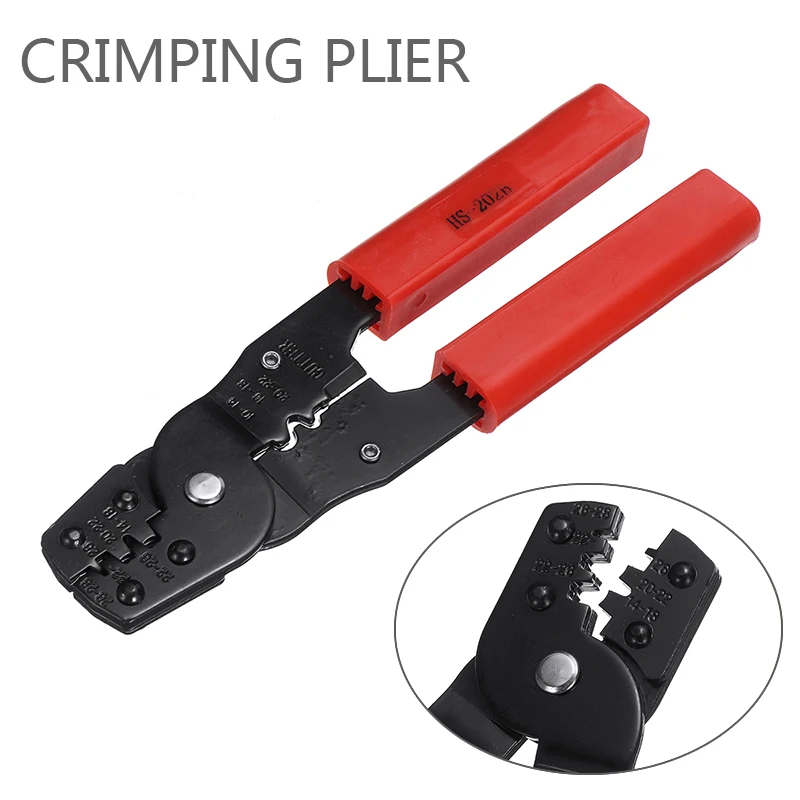 

1pc Mini HS-202B Pliers Wires Terminals Crimpper Multi Functional Crimping Tool For Household Tool