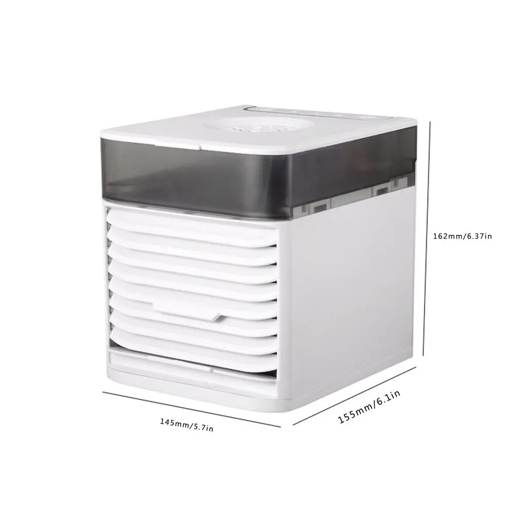 

Conditioner Air Cooler Fan With 3 Speeds 7 Colors Light USB Portable Air Conditioner Sterilization isinfection Air Cooling Fan