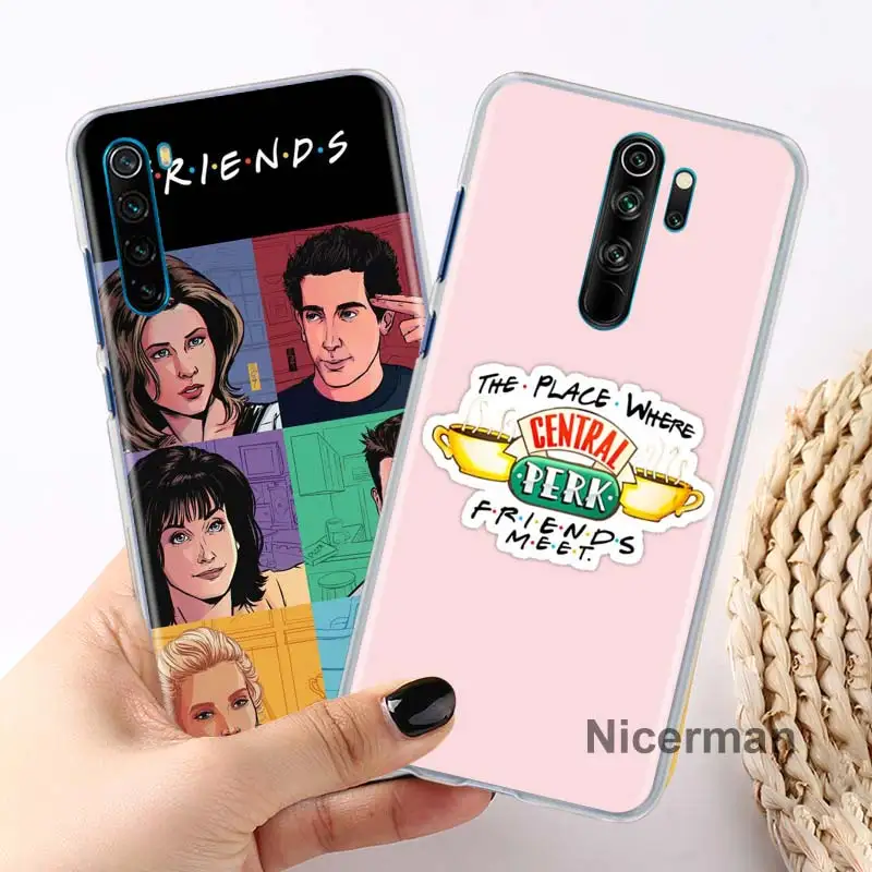 

Friends Together TV Show Hard Case Coque for Xiaomi Redmi Note 9S 9 Pro 6 7 8 Pro 8T 6A 7A 8A 9A 9C K20 K30 5G Cover Fundas Capa