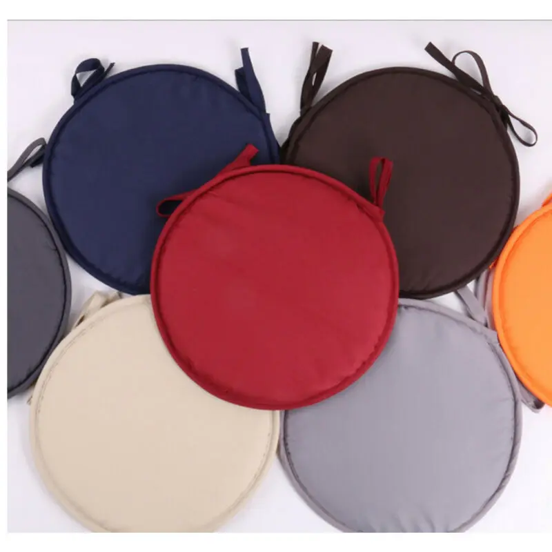 30/38 см Бистро Круглый стул сиденье Подушка для сидения подушки сплошной со