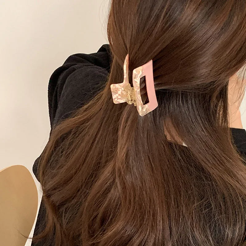 

Vintage Hair Clips For Women Simple Claw Clip High Quality Large Geometric Hair Clips For Hair Girls Hair Clip Hair Accessories