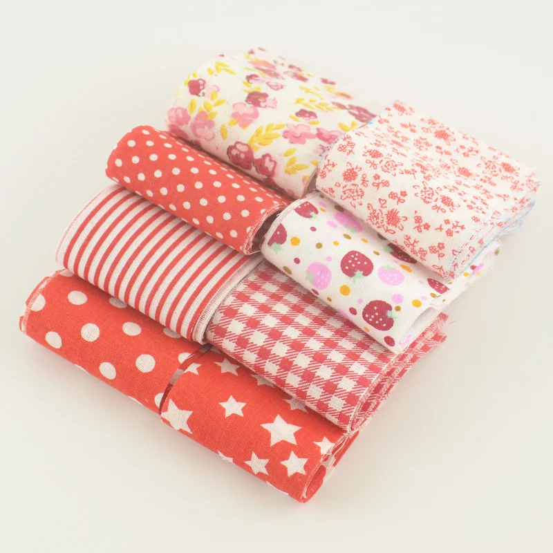 Желейная рулон 100% хлопчатобумажной ткани полоски Золотой Желтый тема 5 см x 100 7