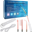 Аппарат для удаления акне и подтяжки кожи лица, 4 в 1, портативный, высокочастотный