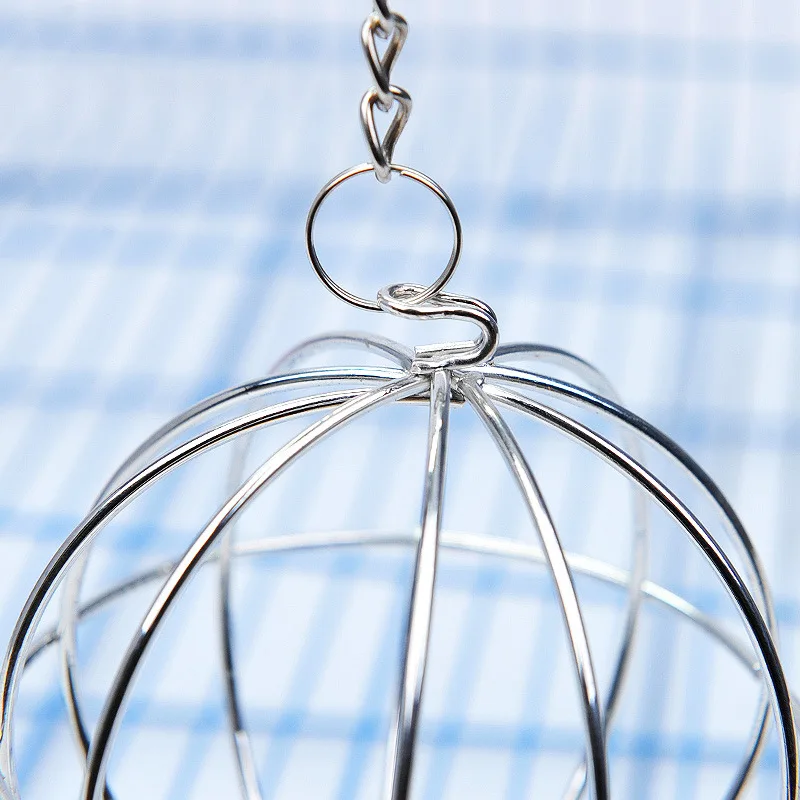 Круглый Сферический распределитель корма из нержавеющей стали подвесной