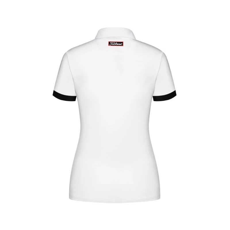 

Golf women's top summer new slim top breathable sweat wicking golf shirt polo shirt