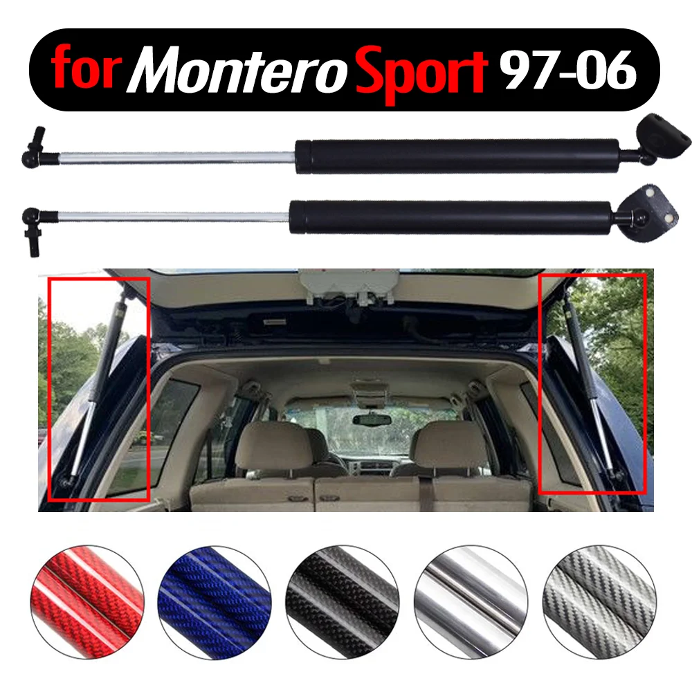2pcs Tailgate Trunk Boot Gas Charged Struts Lift support Damper for Mitsubishi Montero 1997-2006 Rear Hatch Sport Shock Absorber