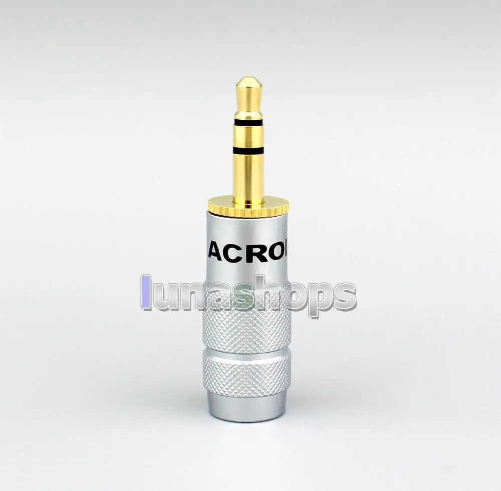 LN001852 LN001851 ACROLINK FP 3.5 3 5 мм стерео штекер позолоченный родиевое покрытие прямой
