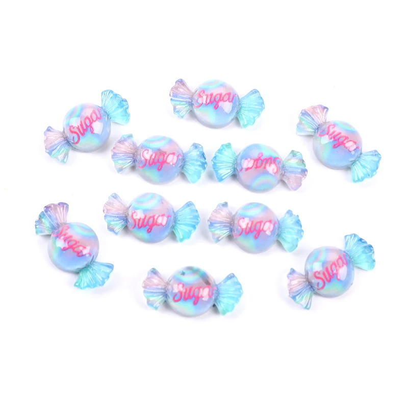 

Мини-Кабошон из смолы, 10 шт., плоская спина