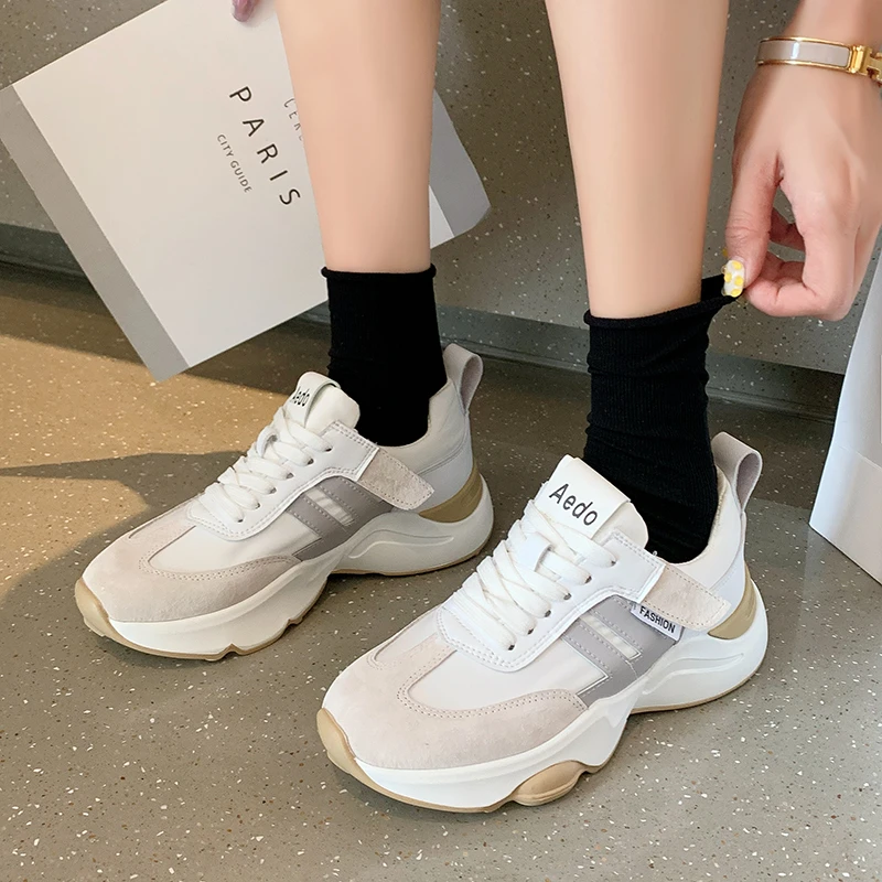 

Women Casual Sneakers 2021 Breathable Sports Shoes Woman Lightweight Jogging Sneakers Women Platform Shoes for Women Sneakers